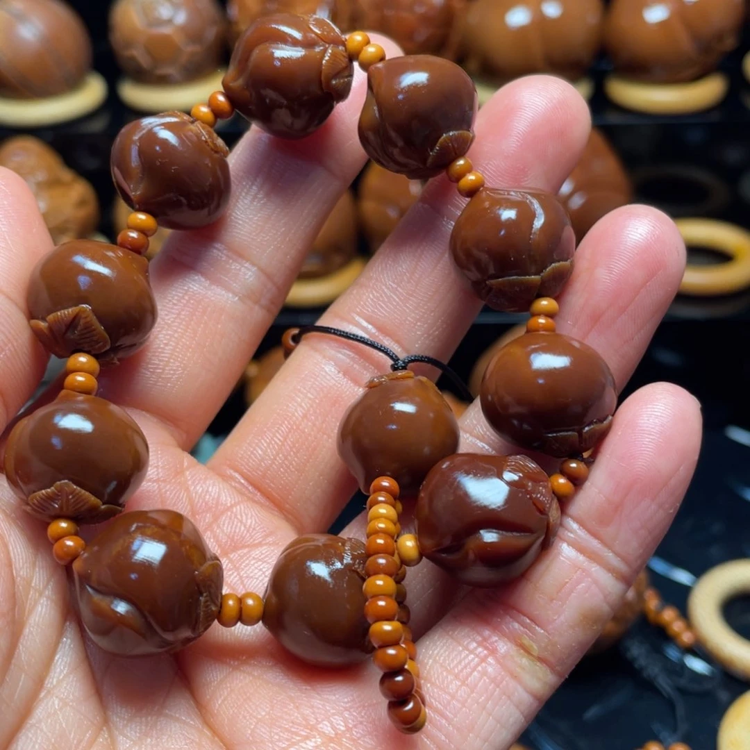 橄榄核手串/手链问*小，桃，