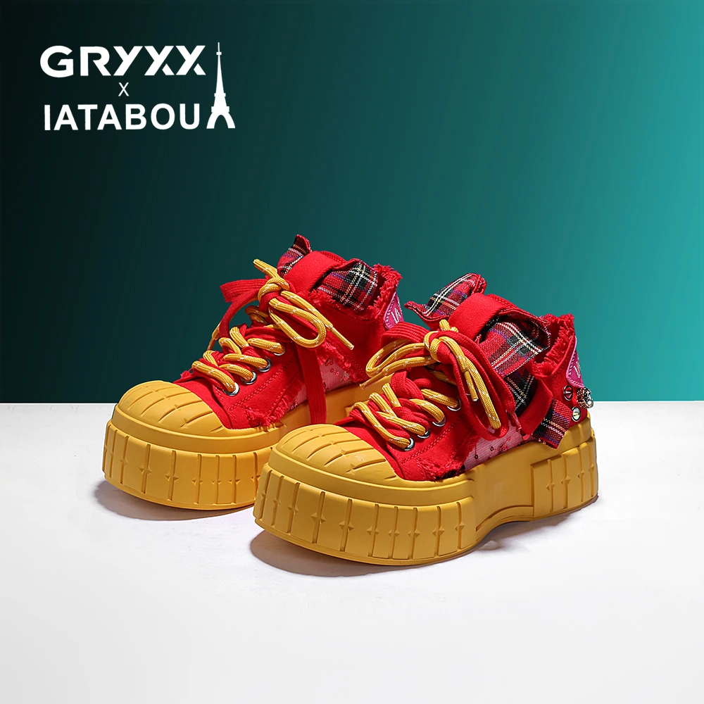 IATABOU【哪吒】联名GX高端潮鞋限量款收藏版女鞋TA546001