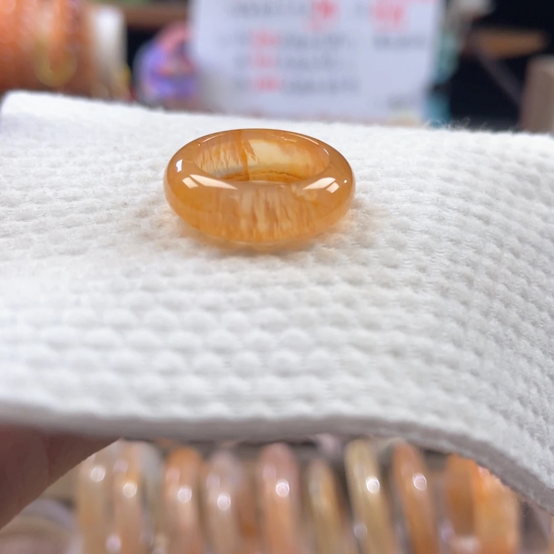 合金戒指玛瑙/玉髓内径18.7