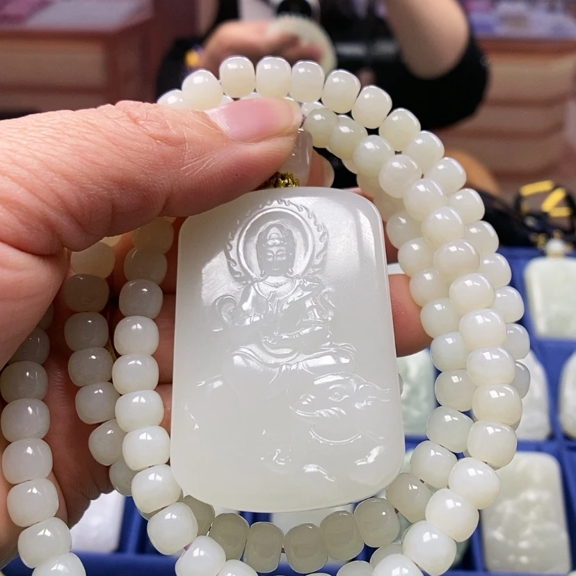 【闪购商品】和田玉颈饰未镶嵌北*?