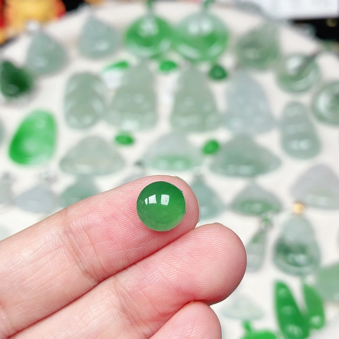 翡翠裸石缅甸天然A货翡翠