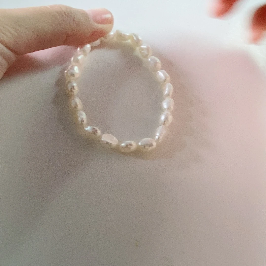 未镶嵌天然淡水珍珠项链 淡水珍珠