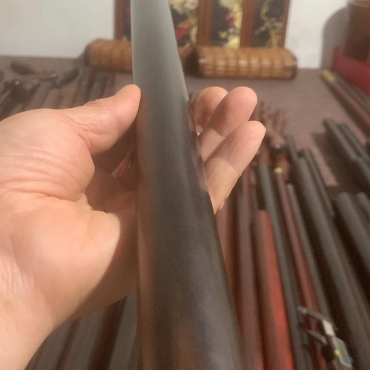 东非黑黄檀（紫光檀）晨*紫光檀木棍50长2.9