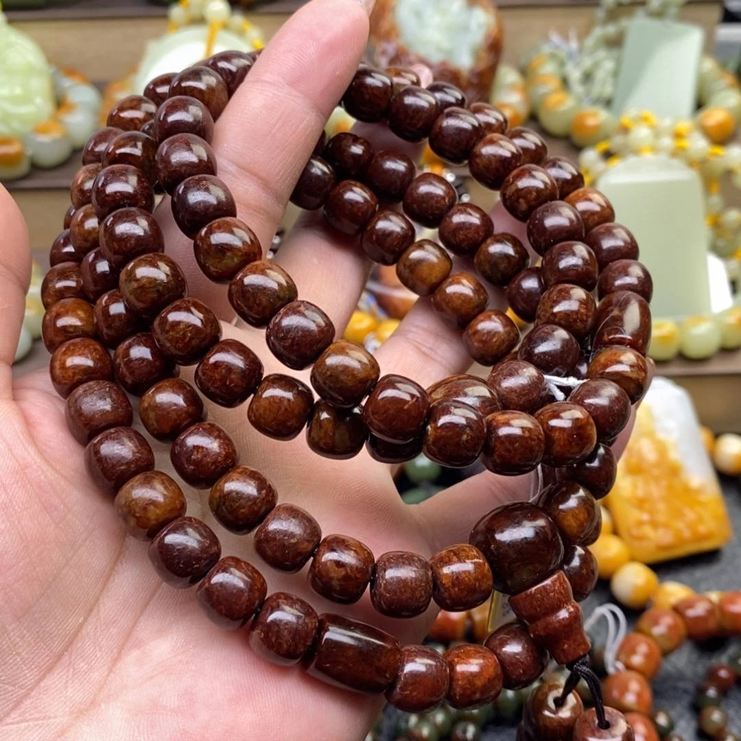 透闪石质玉未镶嵌手串