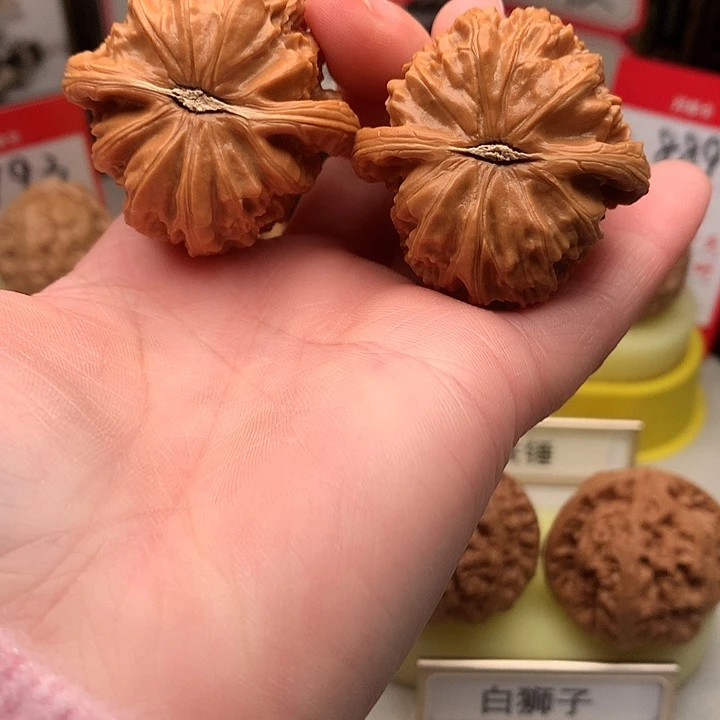 文玩核桃吊坠41➕尺白狮子888号