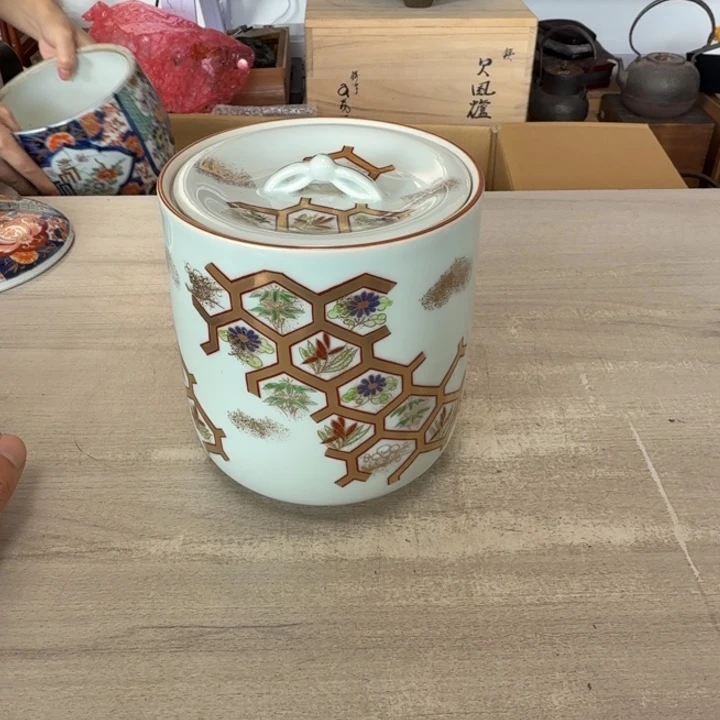 瓷片茶道具工艺品