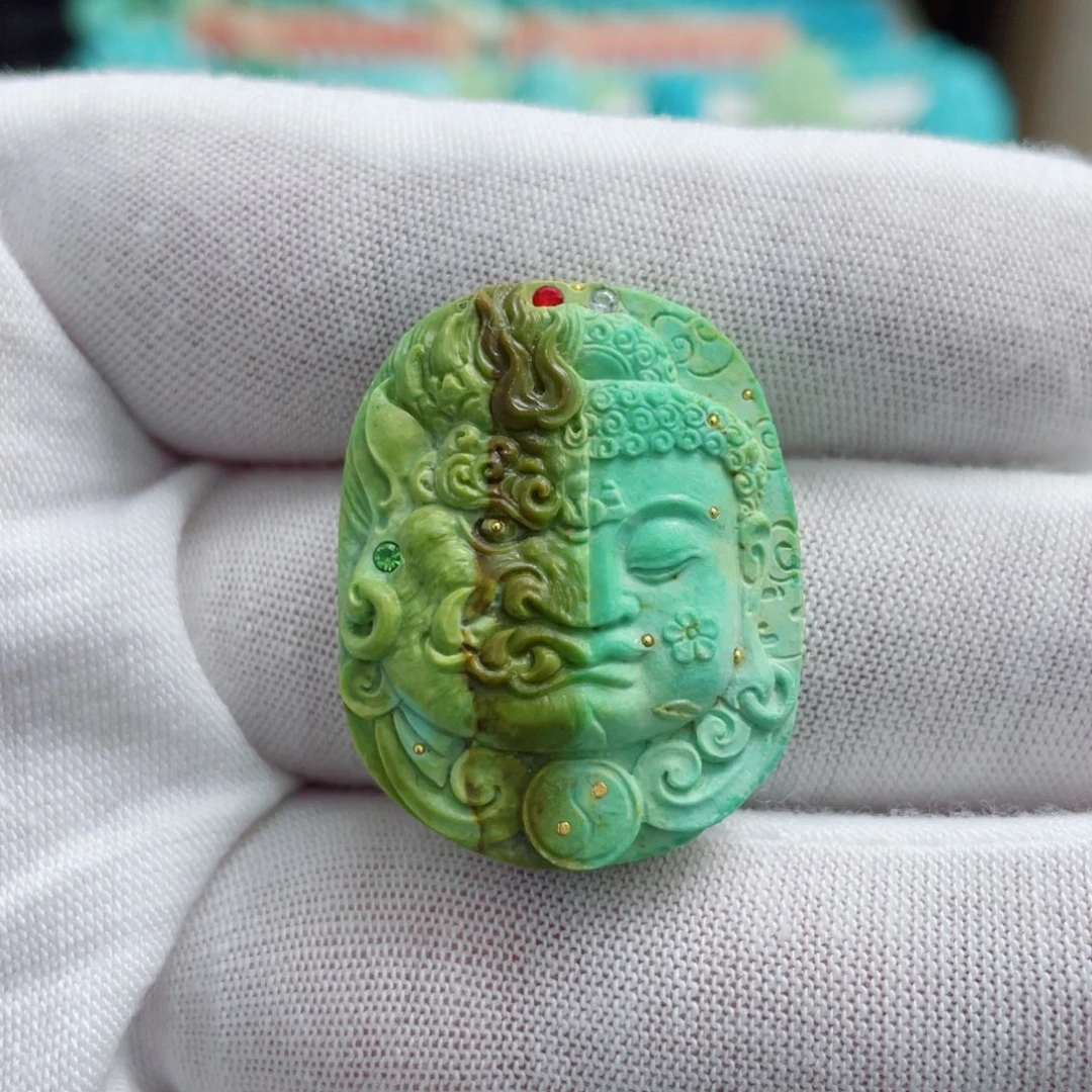 绿松石未镶嵌珠宝奇石