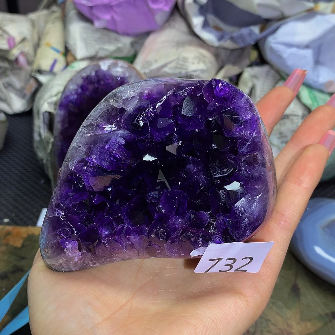 紫晶大型摆件（非配饰）未镶嵌