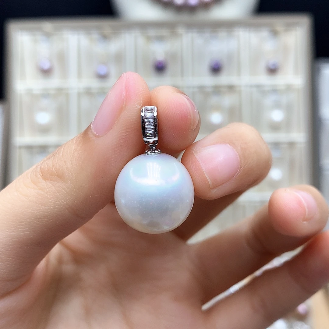 合金淡水珍珠颈饰