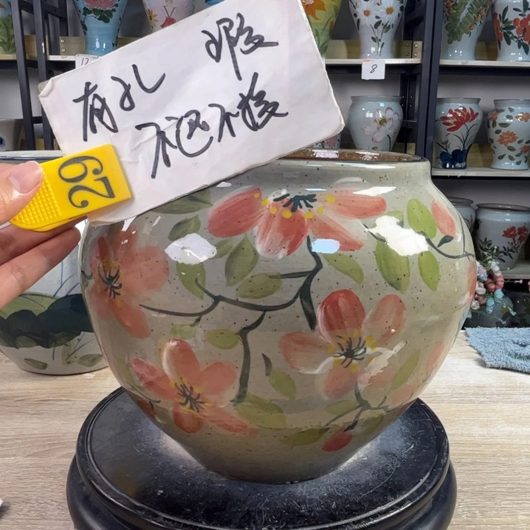 罐1tc景德镇陶瓷花盆