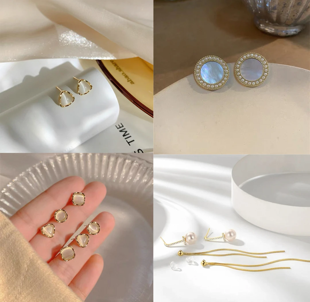 耳钉（推推乐）时尚简约百搭气质款创意日用 Diy定制礼品套组