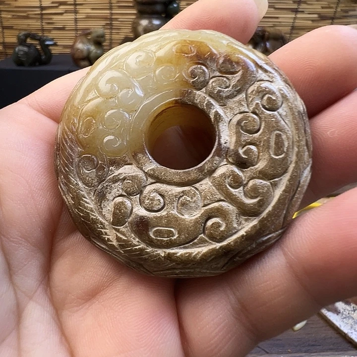 未镶嵌和田玉（糖玉）挂件