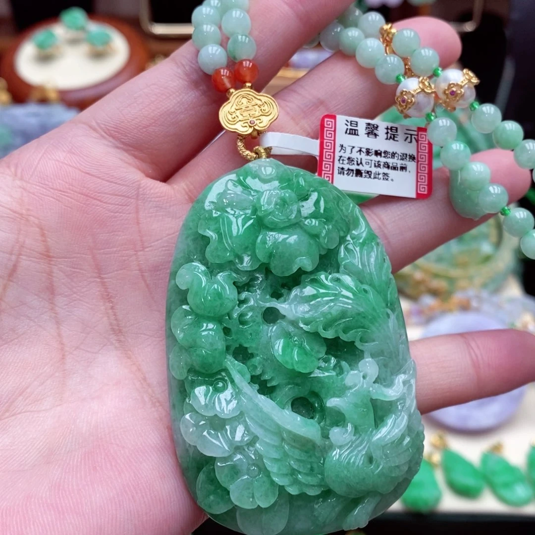 颈饰未镶嵌翡翠翡翠吊坠
