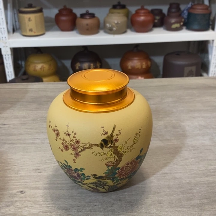 紫砂茶叶罐紫砂茶叶罐