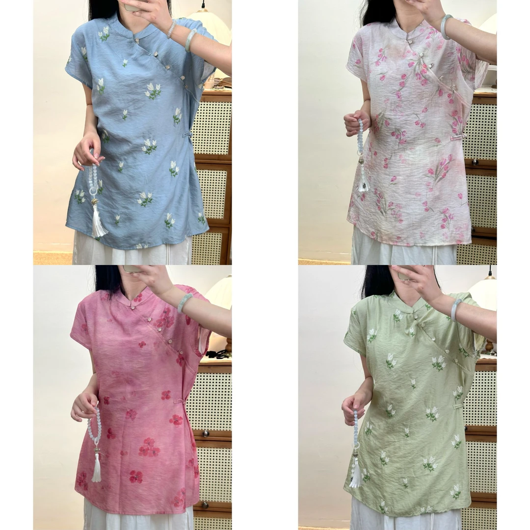 【清！！！云笙-上衣】夏季新中式上衣（编码30-38）