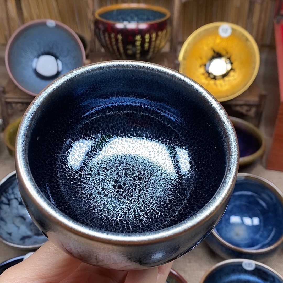 茶盏珍****发建盏主人杯茶盏