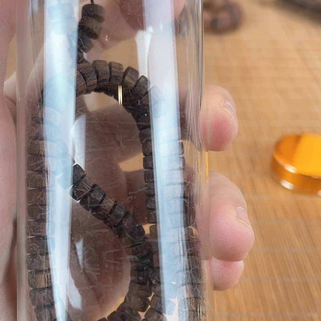 降真香手串/手链药品珠108莺歌绿棋楠结晶精品