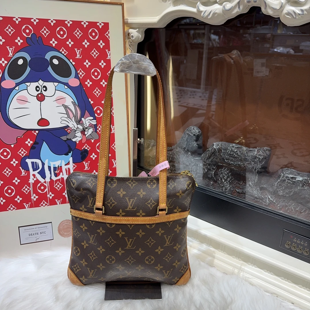 95新 LouisVuitton/路易威登 lv全原小方单肩包a7215