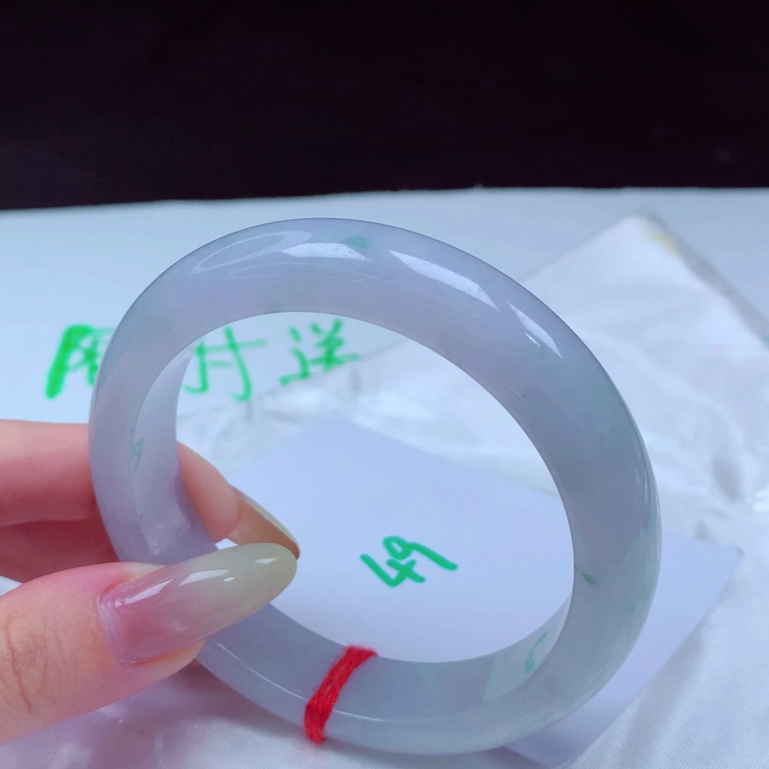 未镶嵌手镯翡翠天然缅甸翡翠A货手镯 49号