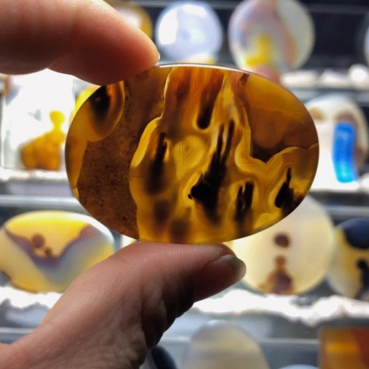 合金玛瑙/玉髓珠宝奇石16