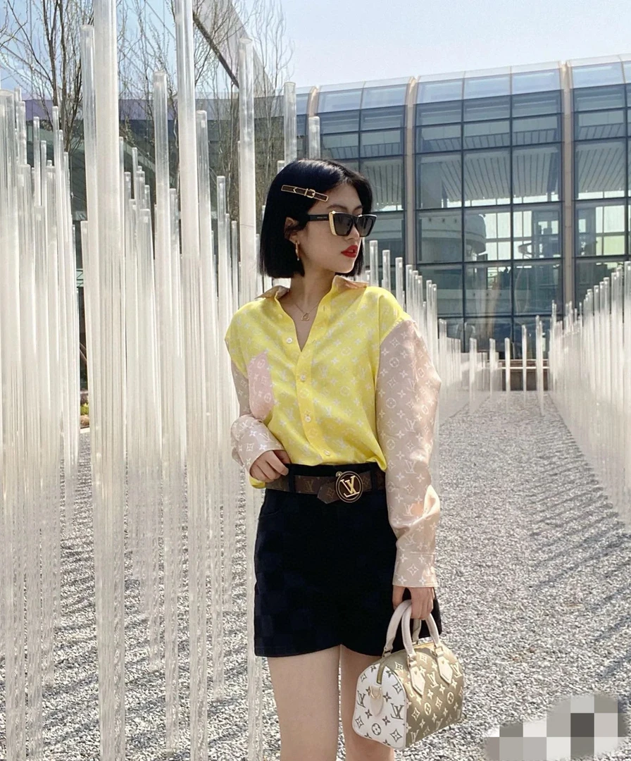 99新 LouisVuitton/路易威登 Louis Vuitton 真丝衬衫/40码/99新