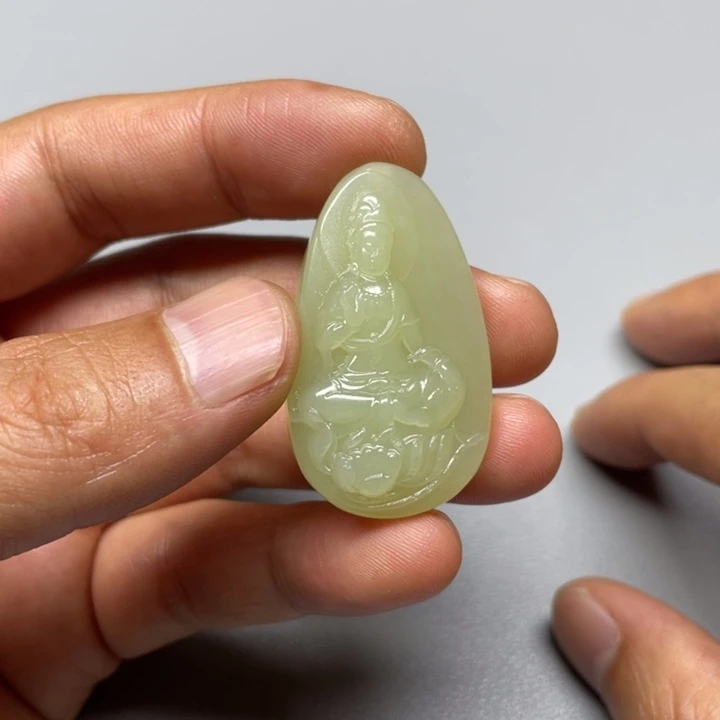 吊坠(不含链)未镶嵌和田玉苍*鹰