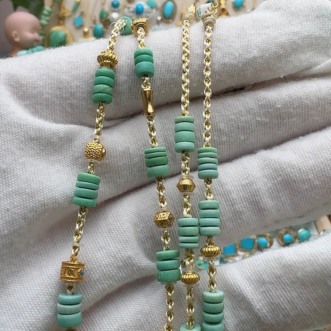 绿松石珠宝奇石未镶嵌