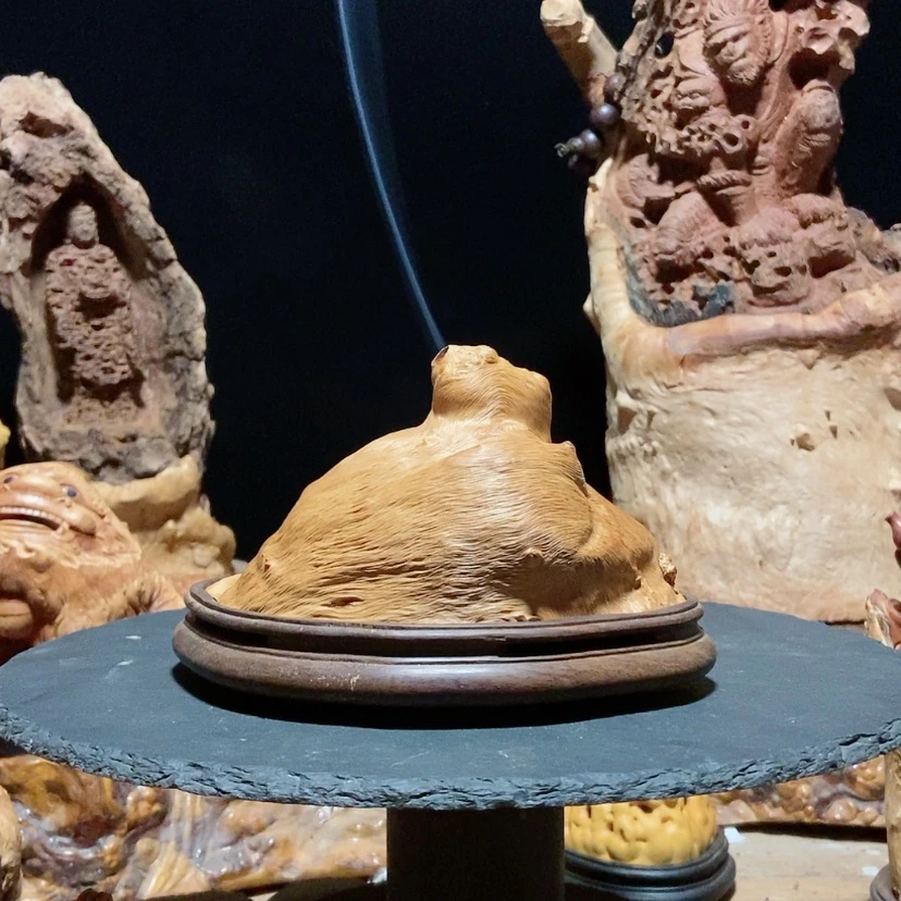 【闪购商品】荔枝木一****，荔枝木手工香炉