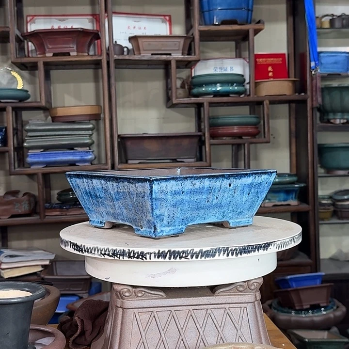 无***垫紫砂花盆加奎紫砂花盆