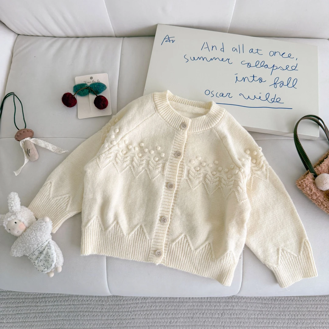 【现货】AM-241013 童装新款毛衣开衫