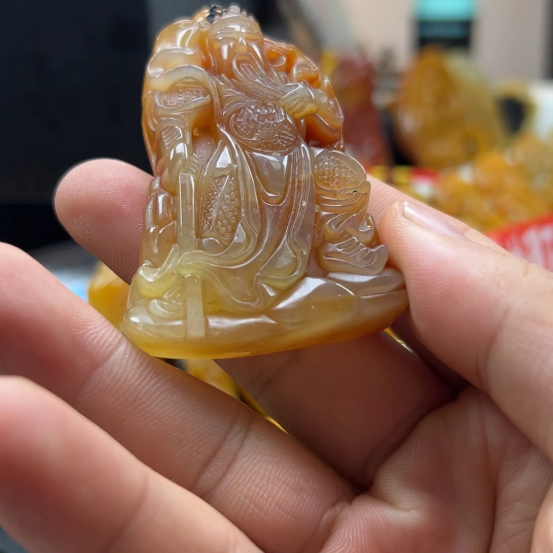 石英质玉（黄龙玉）未镶嵌hly