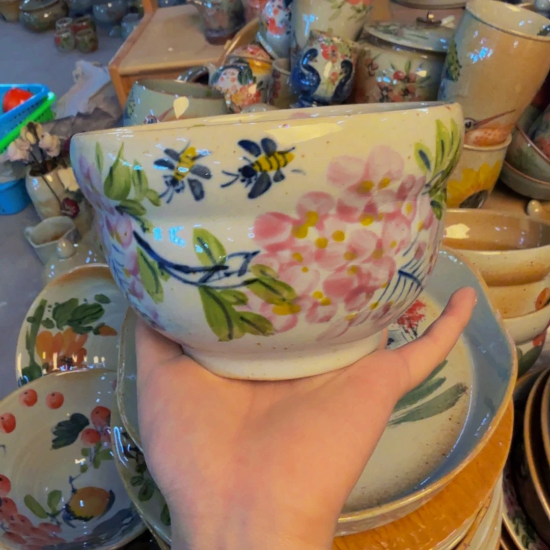 瓷片景德镇陶瓷手工手绘