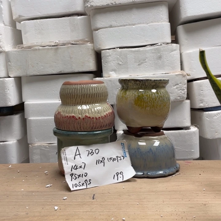 粗陶多肉花盆微瑕730