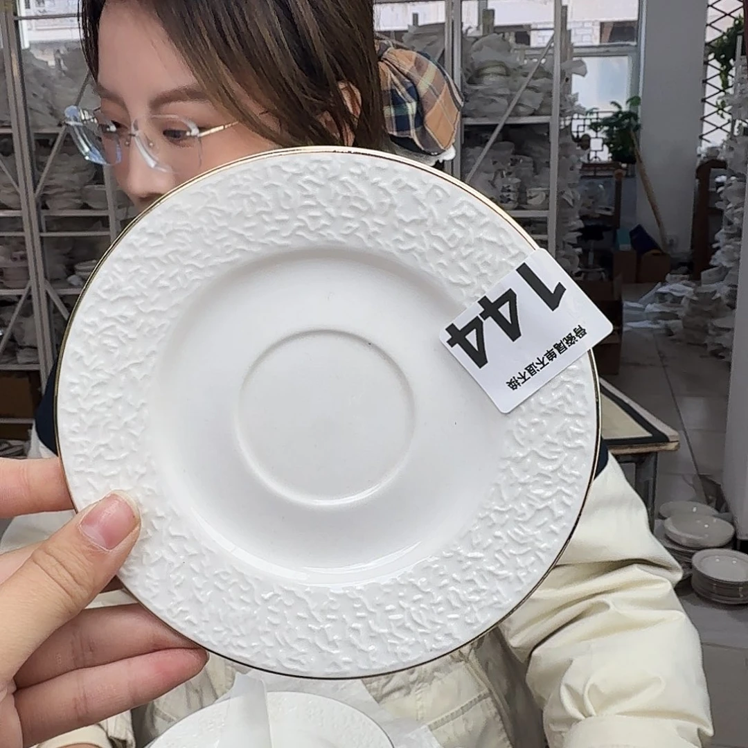 骨瓷瑕疵品不忒不还 15cm味碟10个瑕疵品不忒不还 39米包邮