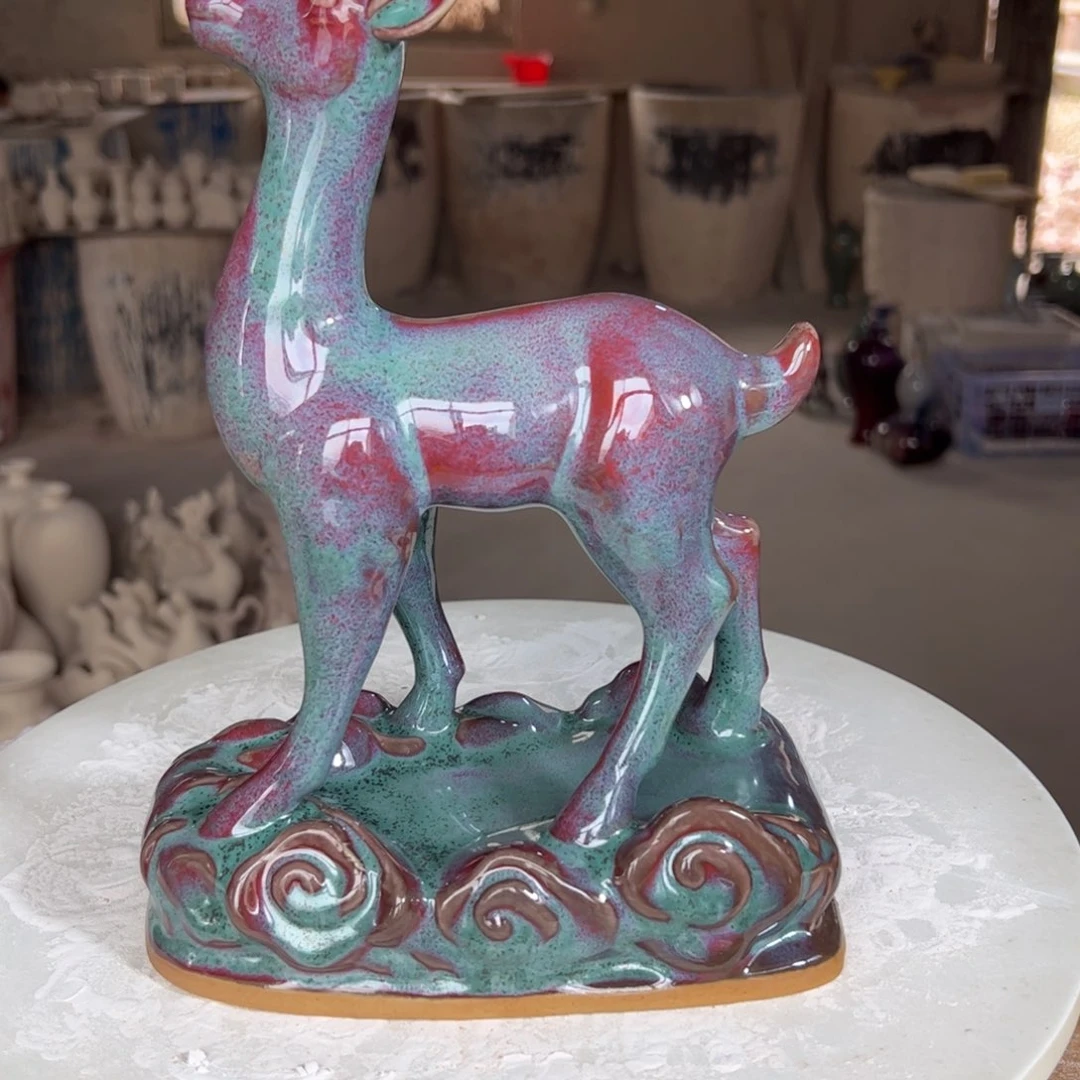 摆件郑家钧窑摆件