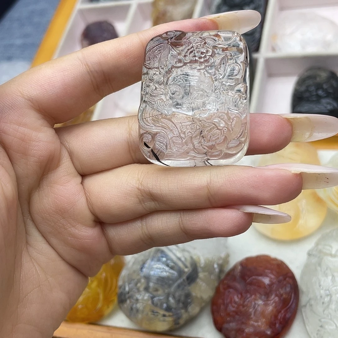 颈饰未镶嵌水晶天然
