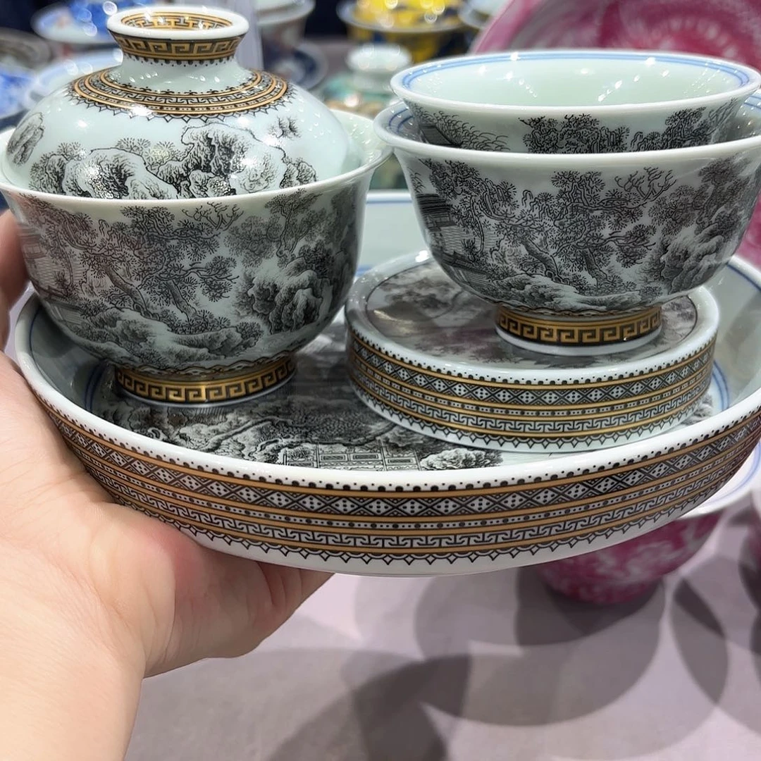 瓷片景德镇瓷器精品展示