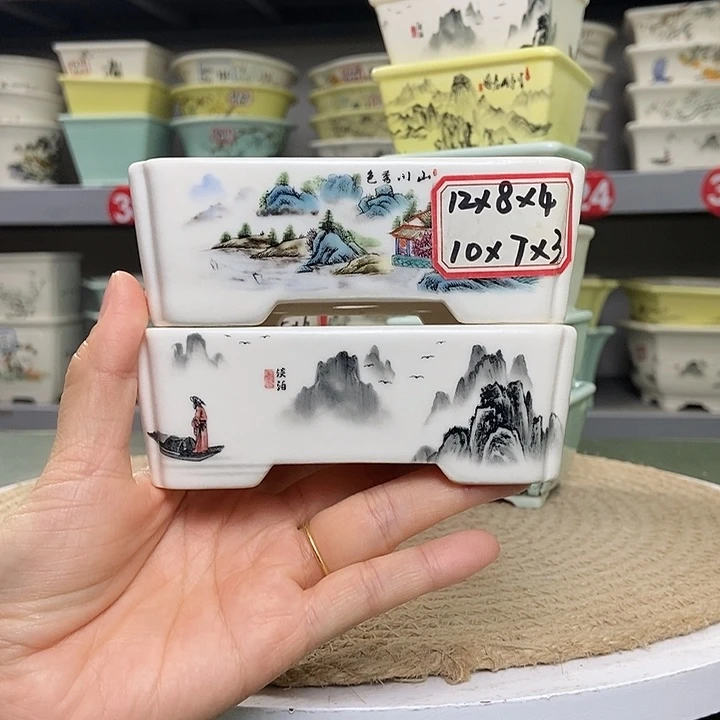 紫砂宜兴紫砂花盆