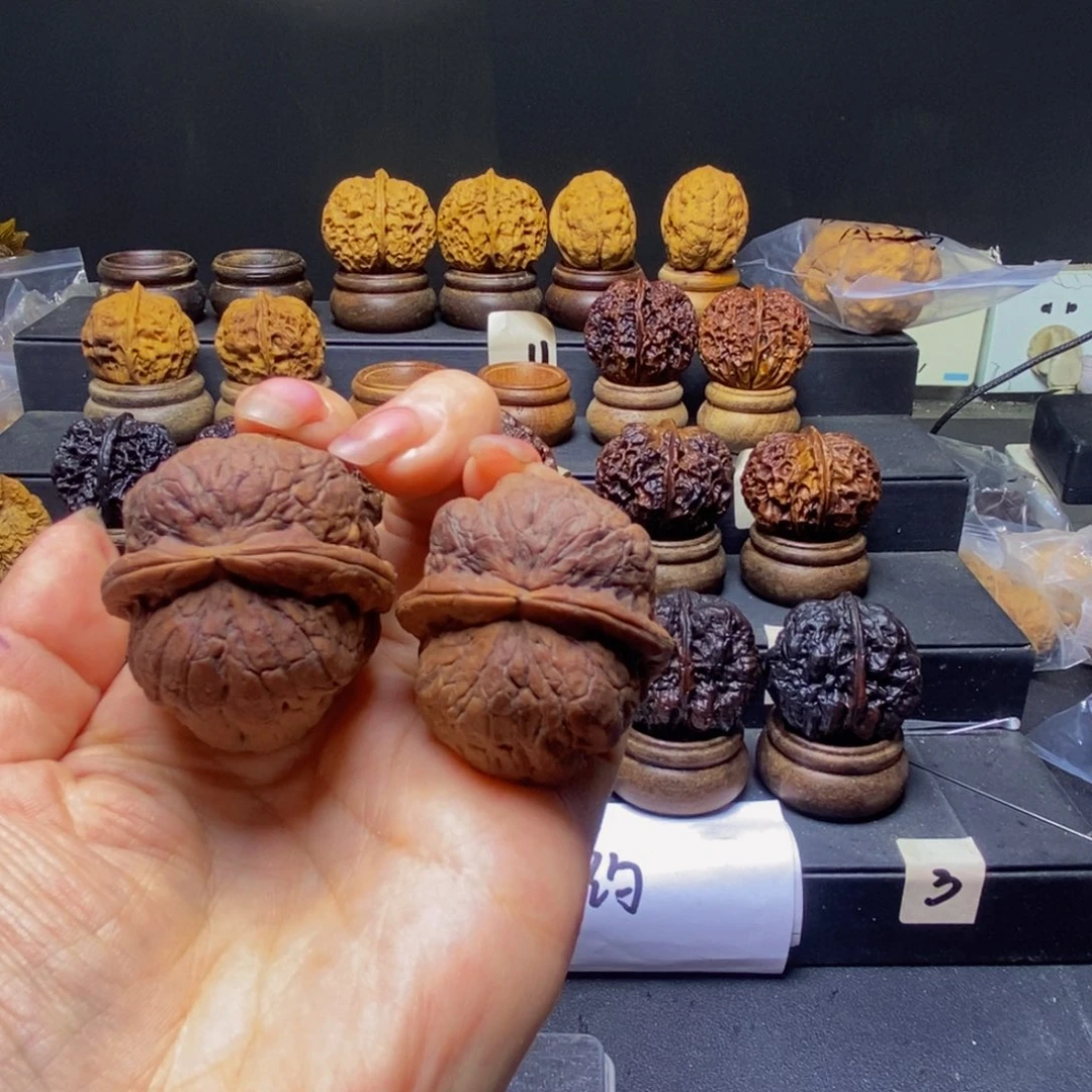 文玩核桃吊坠七彩蛘4 1