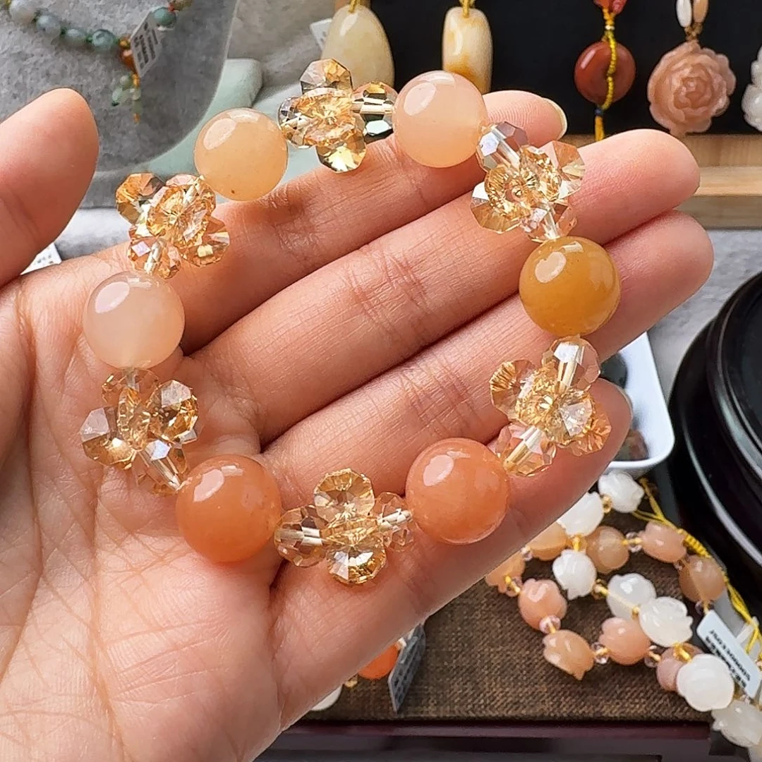 玛瑙/玉髓合金珠宝半成品