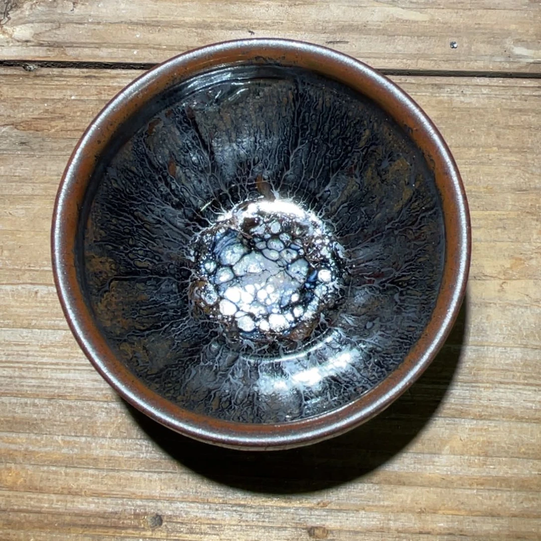 茶盏建盏精品柴烧98