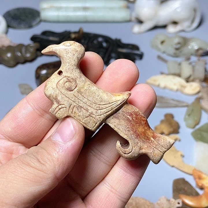 和田玉未镶嵌颈饰55