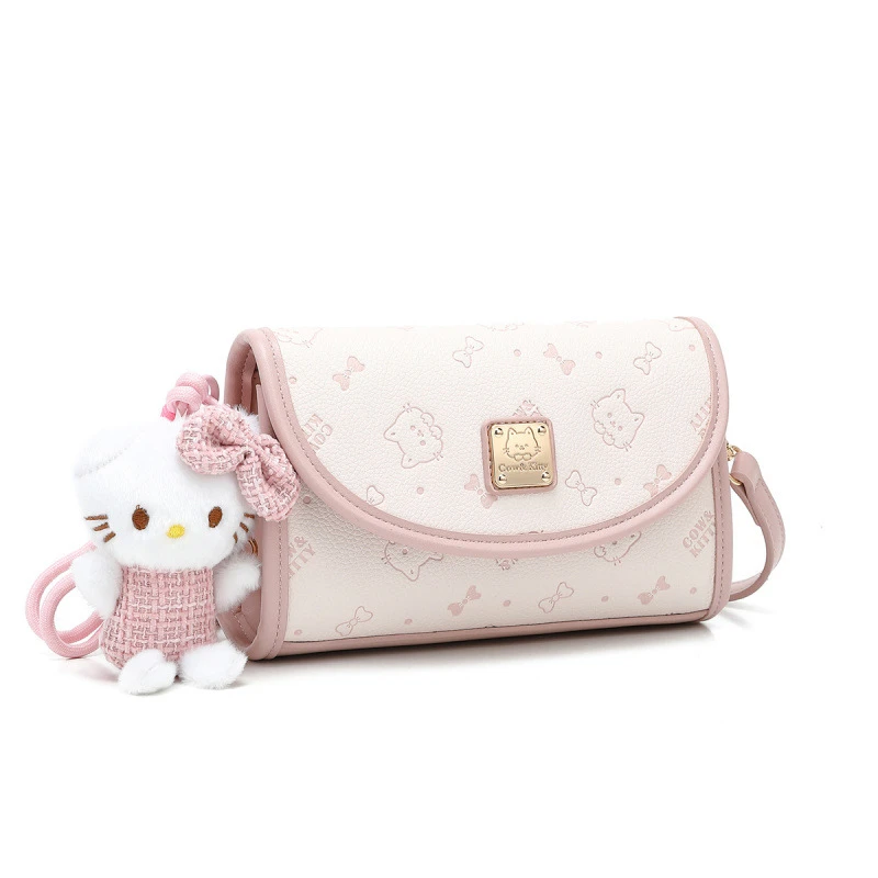 粉色少女手机包2025新款单肩斜挎女包时尚百搭跨境风潮简约独特风