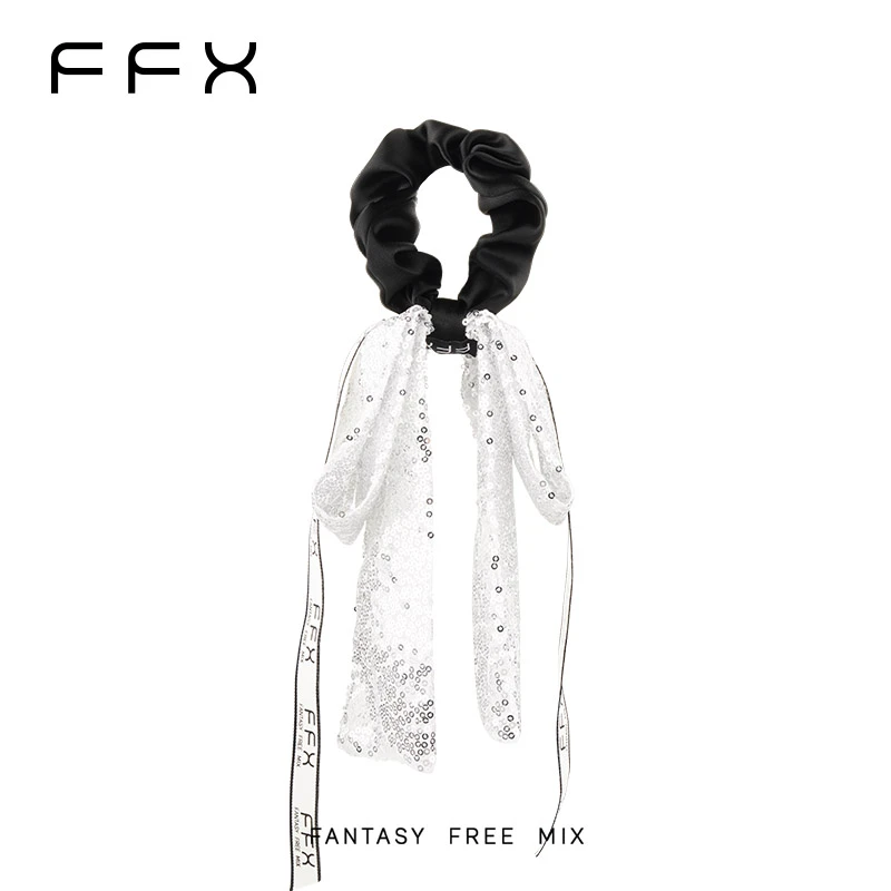 FANTASY FREE MIX【梦幻舞曲】浪漫定制高级亮片飘带发圈