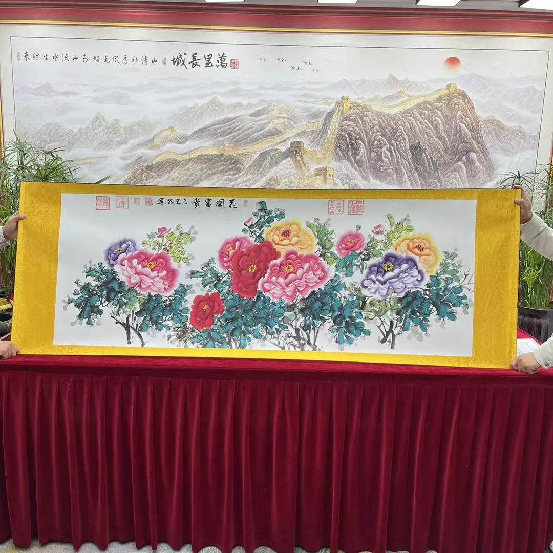 李朝运-花开富贵-国画