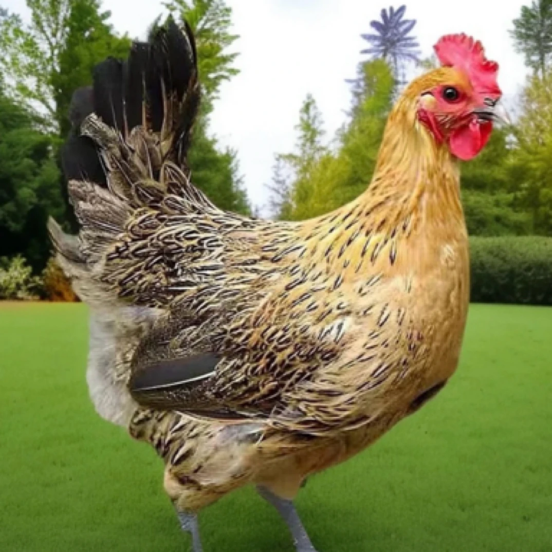 10只麻羽绿壳蛋宠物鸡