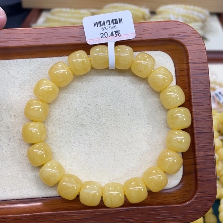 l***1蜜蜡未镶嵌手链蜜蜡