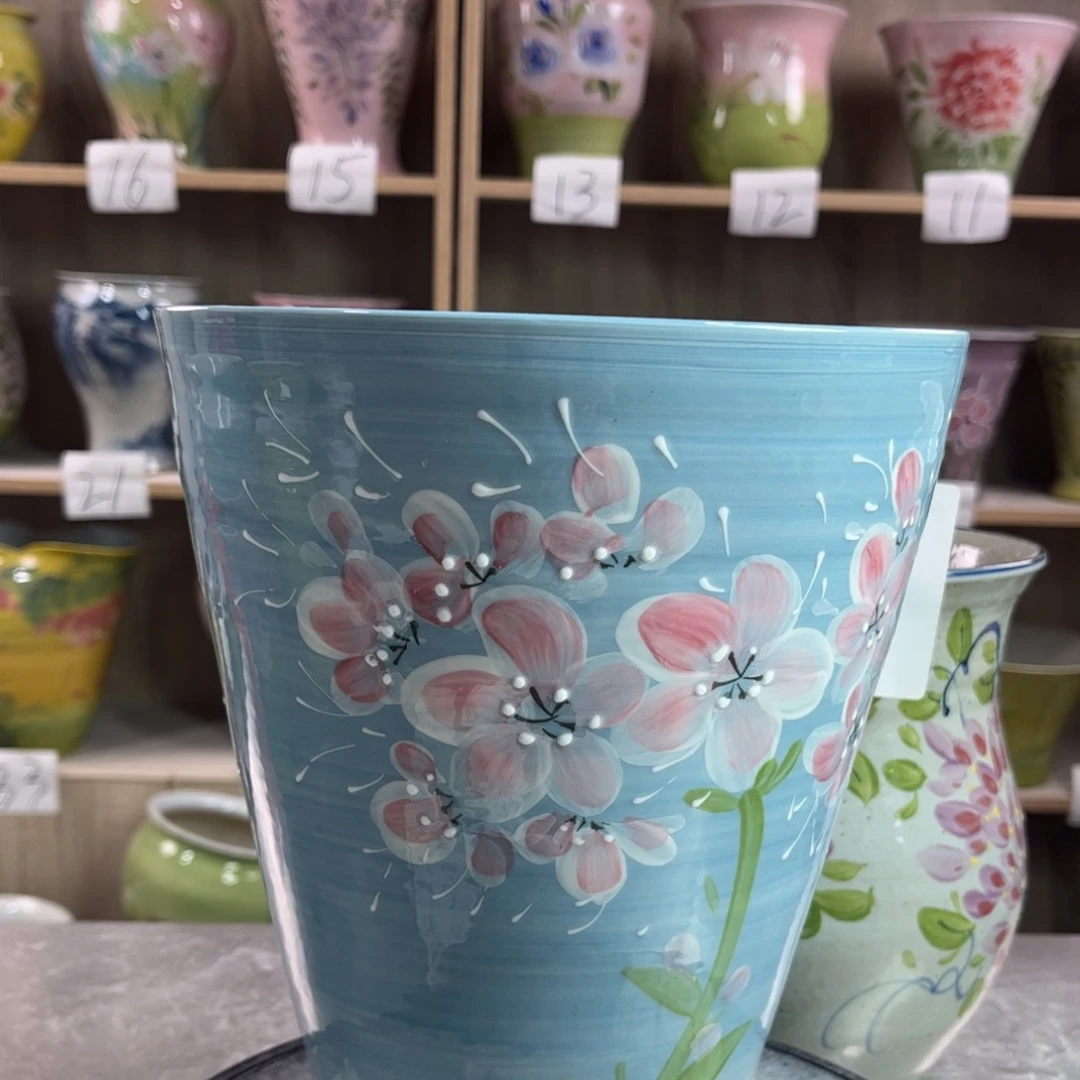 景德镇陶瓷花盆花盆