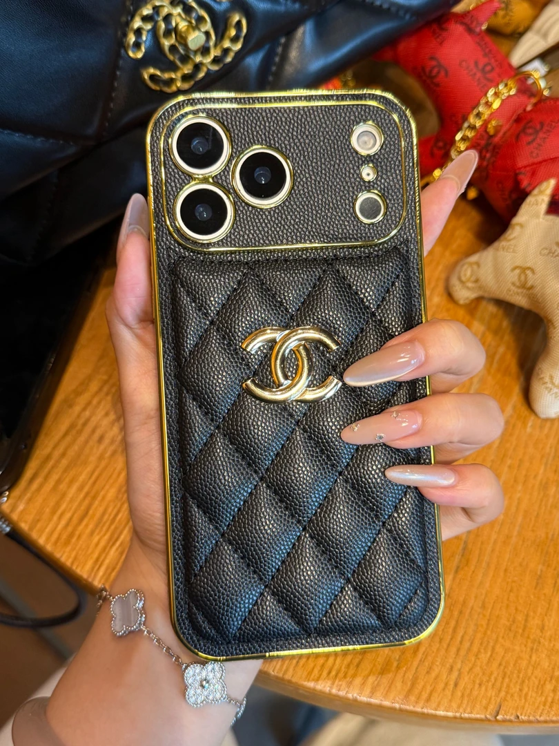 （果）香奶奶家皮质经典复古轻奢风手机壳防摔适用于苹果系列手机壳