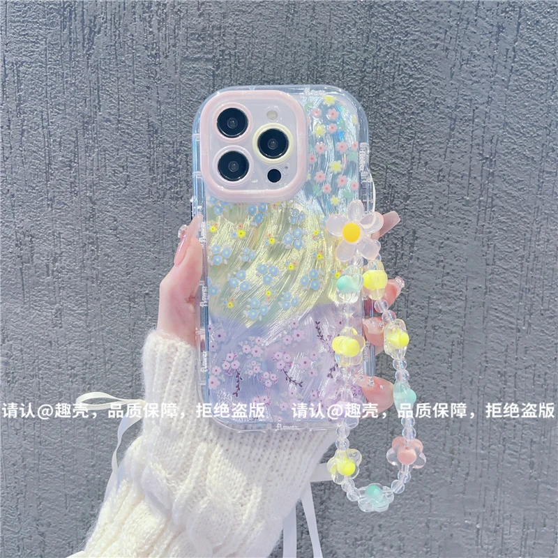 羽纱奶油壳适用苹果16/iPhone/华为荣耀/OPPO/VIVO/小米/手机壳潮